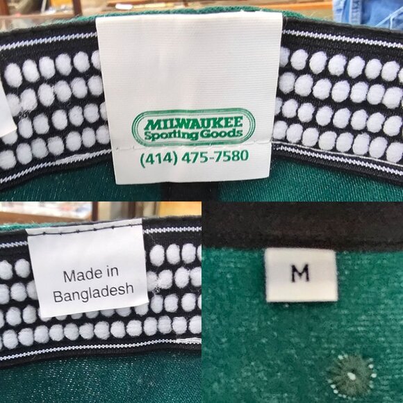 Huskies Script Embroidered Adult M Cap Trucker Baseball Hat NOS Vintage 90s - Picture 8 of 14